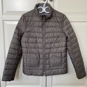 Reversible Lightweight Polka Dot Zippered Jacket